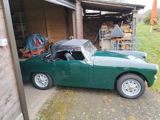austin healey sprite mk2, neu tüv und h nummer.