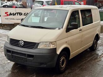 volkswagen transporter 1.9,2.maj,servis.kn,5míst,tažn