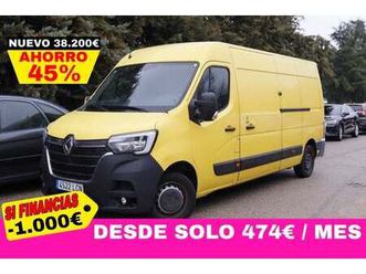 renault master 2.3 dci blue l3h2 3500 135cv 5p # iva deducible, parktronic
