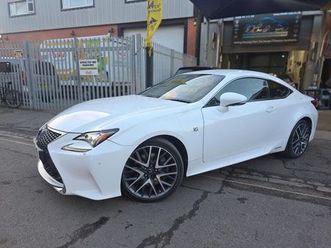 lexus rc 300h 2.5 300h f sport cvt euro 6 (start/stop) 2dr