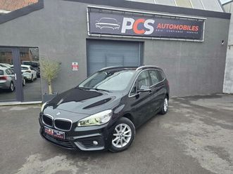 bmw série 2 216 d grand tourer*gps*pdc*coffre elec*cuir*...