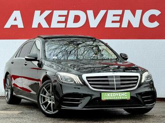 mercedes-benz s 560 e l 9g-tronic eq power m.o.-i. teljes felszereltség. zöld rendszám!