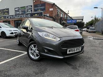 ford fiesta 1.0t ecoboost zetec euro 6 (start/stop) 5dr