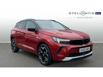 vauxhall grandland 1.2 turbo ultimate suv 5dr petrol manual euro 6 (start/stop) (130 ps)