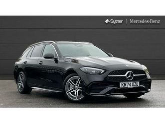 mercedes-benz c class c300e amg line premium plus 5dr 9g-tronic