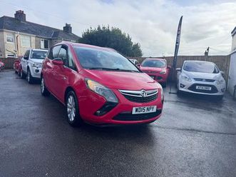 vauxhall zafira tourer 1.4i turbo tech line mpv 5dr petrol manual euro 6 (140 ps)