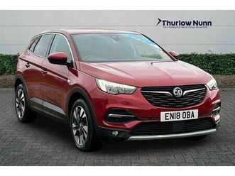 vauxhall grandland x 1.6 turbo d blueinjection sport nav suv 5dr diesel manual euro 6 (start/stop) (120 ps)