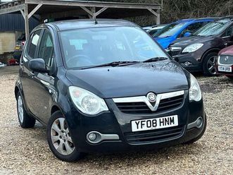 vauxhall agila 1.2 16v design euro 4 5dr