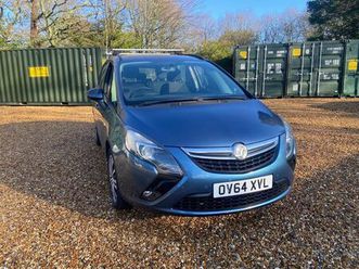 vauxhall zafira tourer 1.4i turbo exclusiv mpv 5dr petrol manual euro 6 (140 ps)