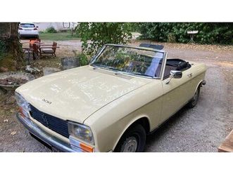 1974 peugeot 304 convertible a vendre
