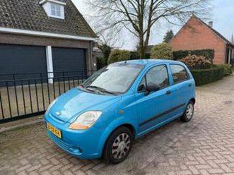 chevrolet matiz 0.8 2005 blauw nl auto nap en rijdt super — chevrolet — marktplaats