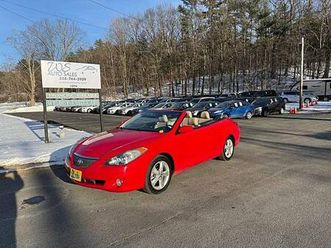 2006 toyota camry solara sle v6 2dr convertible