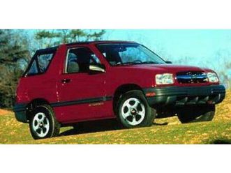 used 1999 chevrolet tracker 2dr convertible 2wd