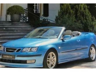 saab 9-3 2.8 turbo v6 cabriolet aut 2006 blauw — saab — marktplaats
