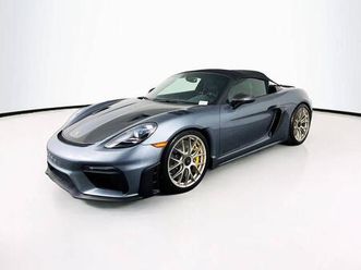 certified 2024 porsche 718 spyder