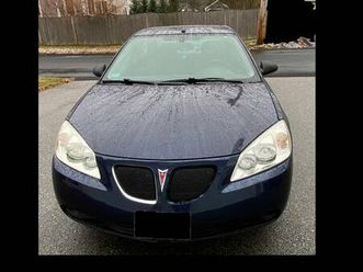 2008 pontiac g6