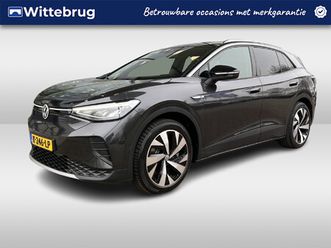 volkswagen id.4 first 204pk 77 kwh / navigatie / camera / app-connect / stuur & stoelverwarming / parkeersensoren voor & achter / 20 lmv