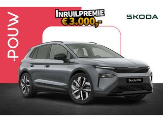 skoda elroq 85 286pk sportline | climate control