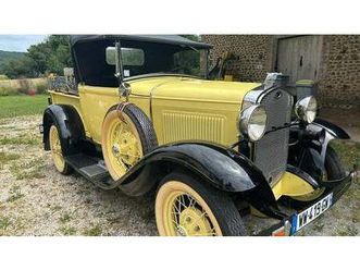 1930 ford model a pick up convertible.