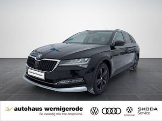 skoda superb combi scout 2.0tdi 4x4 matrix/ahk/navi/ac