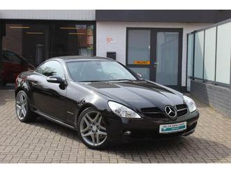 mercedes-benz slk 200 kompressor aut, leder, navi, youngtimer nieuwstaat!!