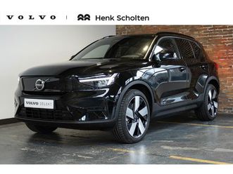 volvo ex40 single motor extended range ultra black ed. 82 kwh | panoramadak | stoelverwarming | harman kardon premium audio | 360° parkeercamera | parkeersensor