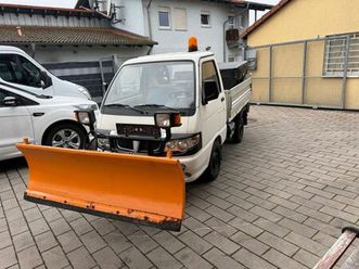 piaggio porter kipper winterdienst+schneeschieber
