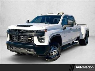 2022 chevrolet silverado 3500hd work truck diesel 4x4 4wd chevy crew cab autonat
