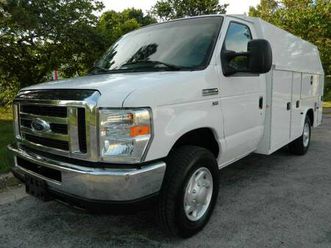 2016 ford e350 cutaway van w/ kuv service body, new tires, 150k, wrnty