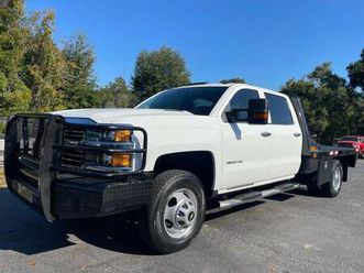 2016 chevrolet chevy silverado 3500hd work truck 4x4 4dr crew cab drw