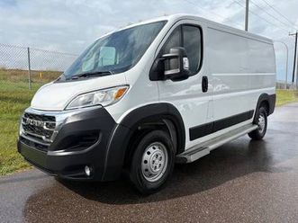 2023 ram pro master 2500 cargo van 22k miles