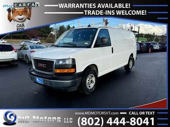 2017 gmc savana 2500 3dr 3 dr 3-dr cargo van for only $17,999!