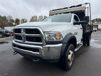 2018 dodge ram 5500 chassis cab tradesman dump truck 4x4 – cummins