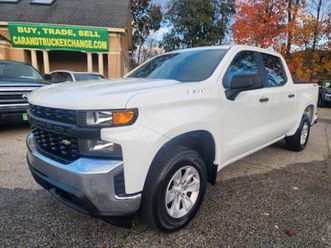 2019 chevy silverado 1500 w/t crew cab 4x4 one owner