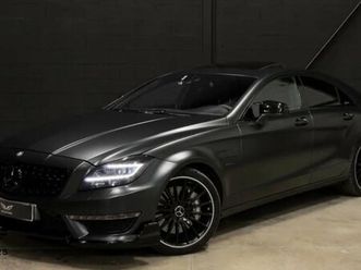 mercedes cls classe 63 amg v8 525 cv speedshift-mct - covering noir satin