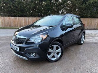 vauxhall mokka 1.4i turbo tech line suv 5dr petrol auto 2wd euro 6 (140 ps)