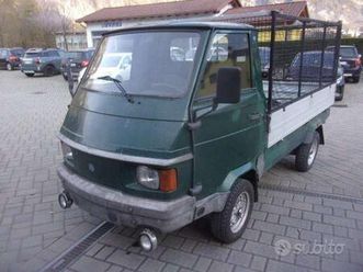 piaggio ape poker -cassone con sponde-benzina!!!