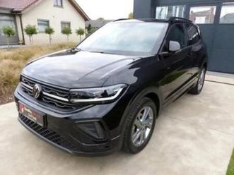 ② volkswagen t-cross rline, trekhaak, navi, appconnect, black — volkswagen — 2ememain