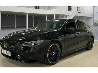 mercedes-benz cla 200 amg burmester® nightpackage 19tum kombi sb