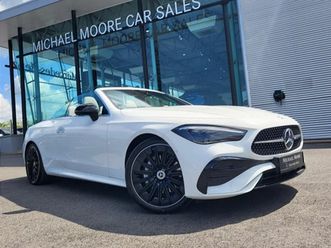 mercedes-benz cle cle220d cabriolet amg line plus