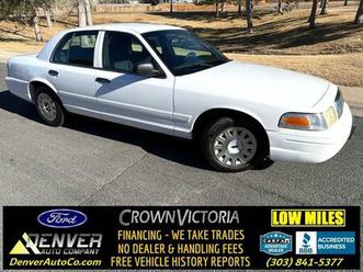 2008 ford crown victoria / low idle hours / only 73k miles / 1 owner!