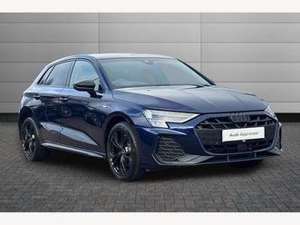 audi a3 40 tfsi e black edition 5dr s tronic