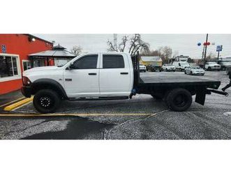 ? 2012 dodge ram 4500 slt | crew cab 4x4 | manual | flatbed diesel