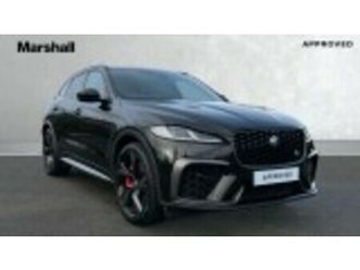 jaguar f-pace f-pace 5.0 v8 550 svr 5dr auto awd