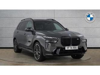 bmw x7 m60i xdrive 4.4 5dr