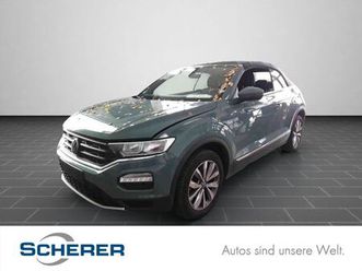 volkswagen t-roc 1,0 tsi style pdc/sitzheizung vo./windscho