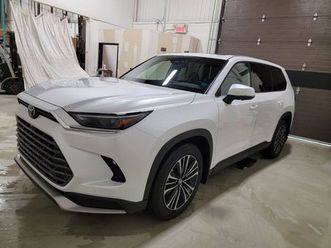 toyota grand highlander platinum hybrid (canadian spec)