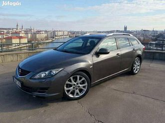 mazda 6 sportkombi 2.0 cd te bőr+friss műszaki+...