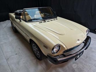 fiat 124 spider turbo 2.0 cc certif. asi crs