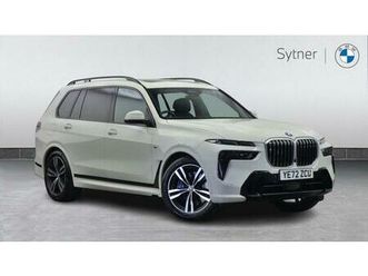 bmw x7 xdrive40d m sport 3.0 5dr
